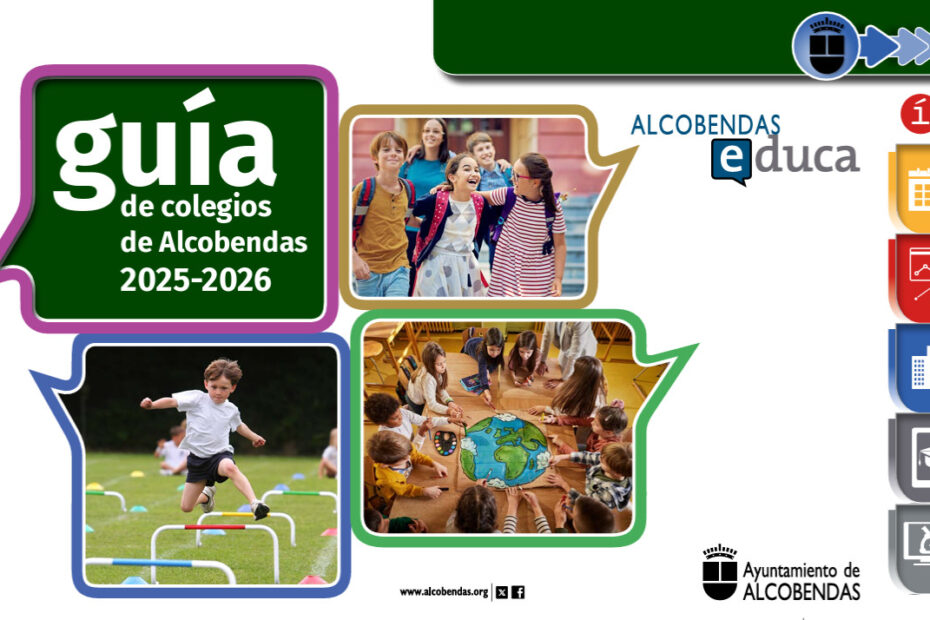 Guía de colegios y secundaria 2025 - 2026 de Alcobendas
