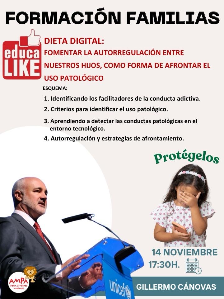 Formación para familias: Autorregulación y